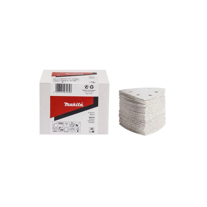 Makita P-42793 Schuurvel 3-K 94 K80 White Velcro 7 Makita P-42793 Schuurvel 3-K 94 K80 White Velcro - Afbeelding 7