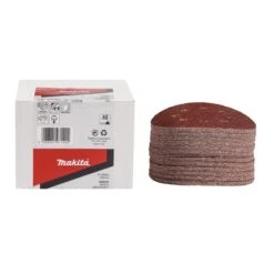 Makita P-43658 Schuurschijf 125mm K100 Red Velcro -Exporteren Snij Kracht Winkel p 43620 a1c0 7 1