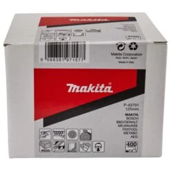Makita P-43701 Schuurschijf 125mm K400 Red Velcro 11 Makita P-43701 Schuurschijf 125mm K400 Red Velcro -Exporteren Snij Kracht Winkel p 43701 c1n1 1